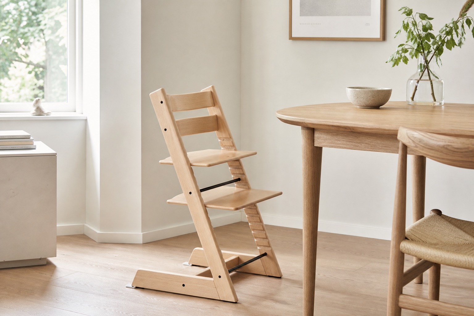 Stokke Tripp Trapp etter 4 år og to barn